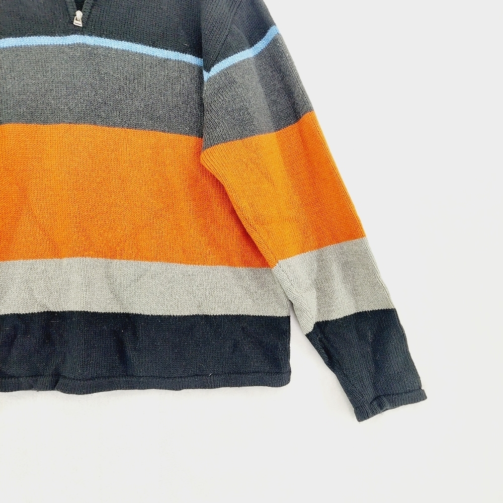 Alex Cannon Striped Sweater Z95 - Picture 3 of 7